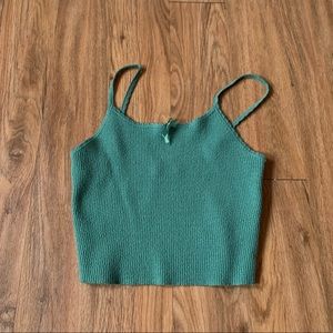 pacsun waffle knit top